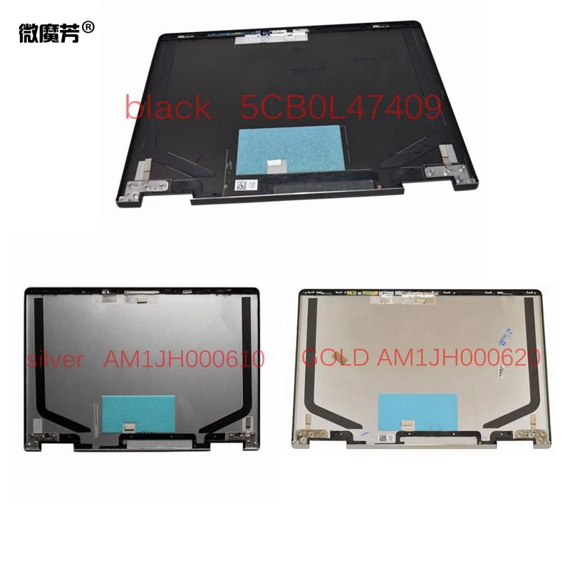 

Аксессуары для ноутбука QHlaptop, новинка для Lenovo Yoga710-14 710-14IKB 710-14ISK, верхняя задняя крышка ЖК-экрана, задняя крышка, серебристый 5CB0L47412 AM1JH000610