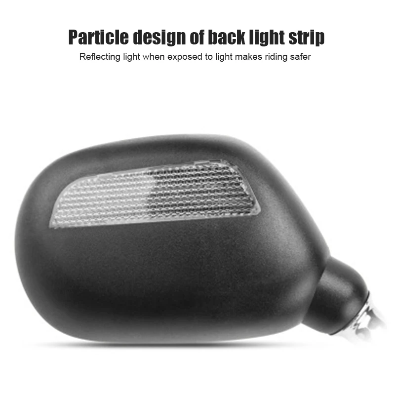 

1pair Bike Rear Mirror Safety Right Left Bicycle Side Rear View Mirror for Cycling ZJ55