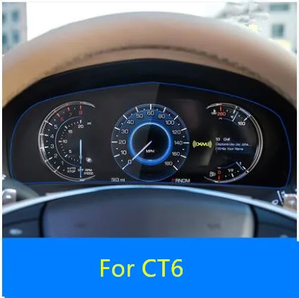Приборная панель Защитная пленка для Cadillac ATSL XTS CT6 XT5 XT4 AAB264 - Название цвета: 4