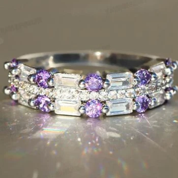 

Fashion Natural Stone Ring For Woman Jewelry Wedding Engagement Gifts