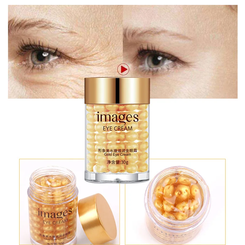 Eye Cream Gold Peptide Collagen Anti Wrinkle Anti aging Remover Dark