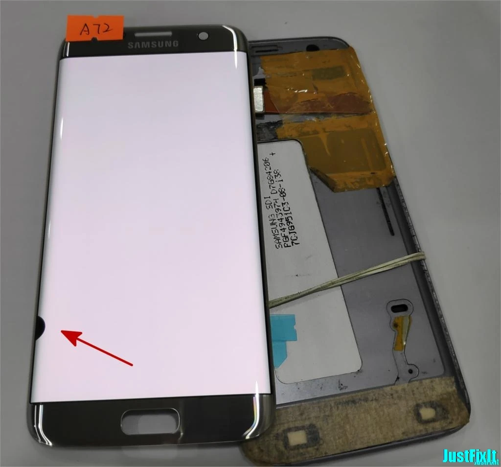 Для samsung Galaxy S7 edge G935F G935A G935FD сжигание тени и дефект ЖК-дисплей с сенсорным экраном дигитайзер