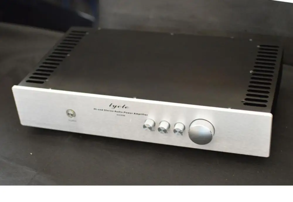Chassi com Radiador em Ambos os Lados Amplificador Chassis Caixa Faça Você Mesmo Gabinete Classe um Escudo 430*238*80mm Q4308 - Image 5