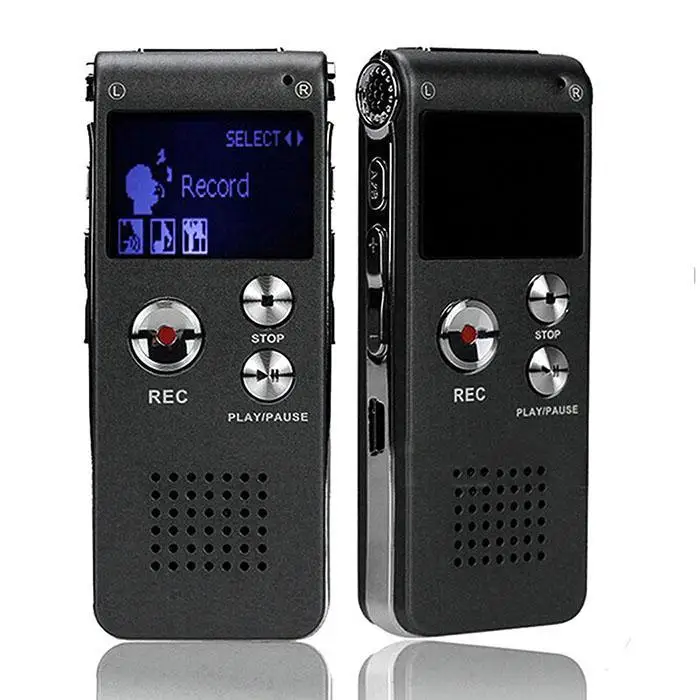 N28 Профессиональный диктофон HD интеллектуальное шумоподавление 16G, 32G Mini MP3, WMA 50m MP3 литиевая батарея плеер