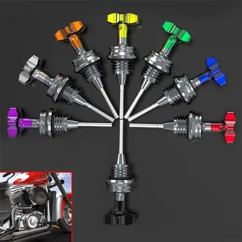 Motorcycle Oil Dipstick warehousec Aluminum For Gy6 125cc Scooter Jog100 Rsz100 Rs100 motocross