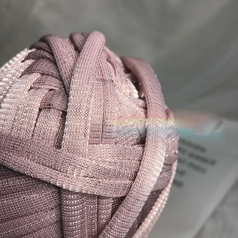 100 г/шт. металлическая Фотолюминесцентная пряжа для вязания крючком нитки