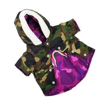 

Pet Dog Clothes Winter Cat Dog Coat Jacket Parkas Soft Warm Clothes For Dogs Camouflage Small Dog Puppy Chihuahua French Bulldog