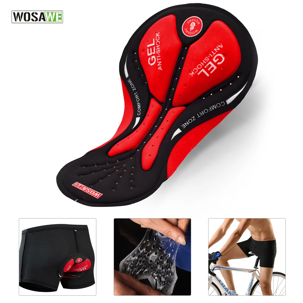 Cycling Gel Padded Shorts DIY Replacment For Bike Shorts Underwear Breathable 