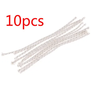 

10pcs Lighter Cotton Core Wick Kerosene Oil Lighter Replacement Accessories for Petrol Lighter Fire Starter Bulk Copper Wire