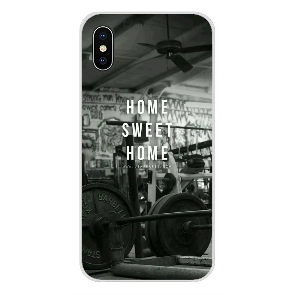Чехол для мобильного телефона Apple iPhone X XR XS 11Pro MAX 4S 5S 5C SE 6S 7 8 Plus ipod touch 5 6 Бодибилдинг