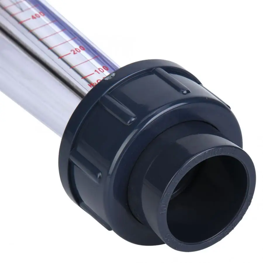 Ymiko Flowmeter Water Flow Meter Plastic Tube Type 100-1000L//H Water Flow Meter Flowmeter LZS-15