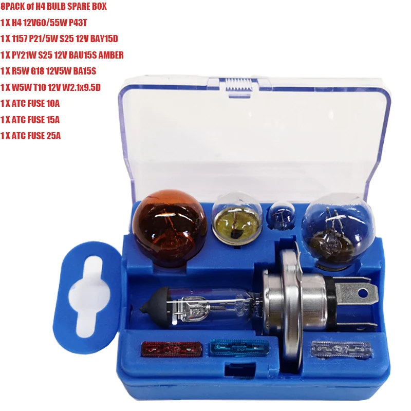 Sakura Eergency Bulb Kit - Fits ost Vehicles - 7 Bulbs 3 Fuses : Aazon.co.uk