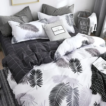 

Soft Smooth Fashion Washable Bedding Set Kawaii Creativity Modern Simple Design Edredones De Cama Bed Room Decoration Ec50ct