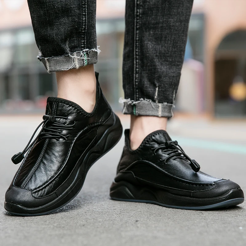 Flat Loafer Man Car Shoes Male Outdoor Office Business Dress New Fashion Mens Walking Shoes Zapatos Hombre Chaussures Size 39-46