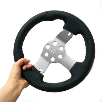 

Racing Car Simulator Steering Wheel for Logitech G27 G29 Racing Car RC Car Upgrade Parts Leather Wheel