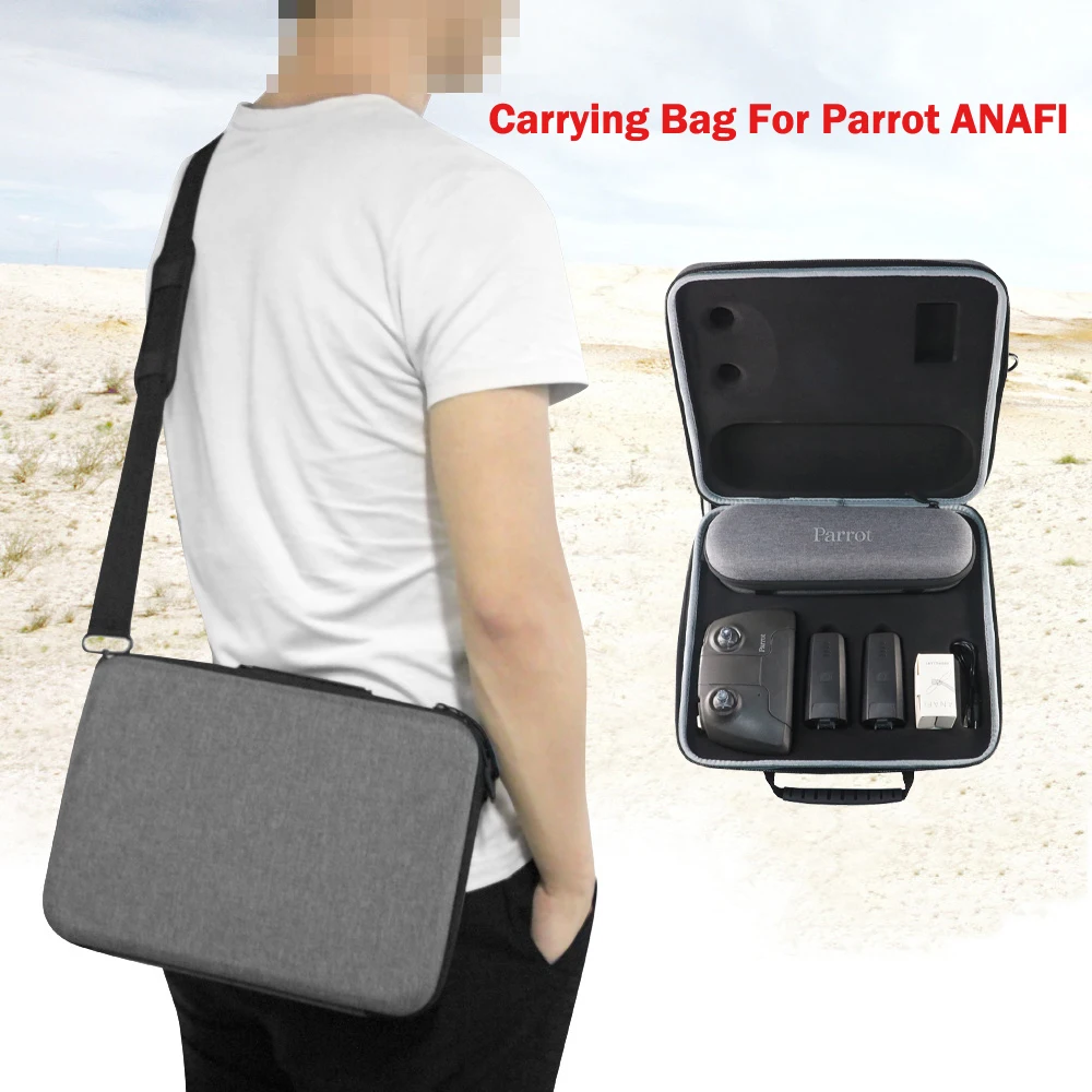 Портативная сумка для хранения чехол путешествий через плечо попугаев Анафи