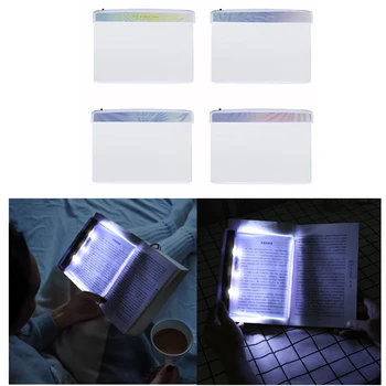 

Creative LED Book Light Reading Night Light Flat Plate Portable Car Travel Panel Led Desk Lamp For Home Indoor Kids Bedroom