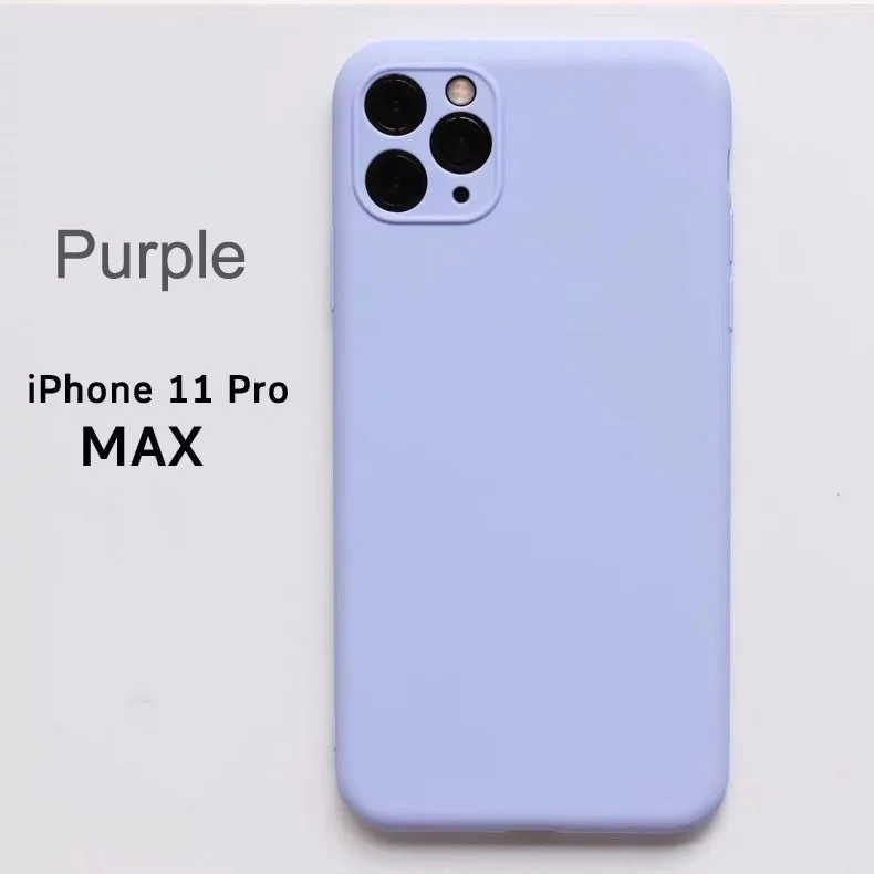 Официальный жидкий силиконовый чехол для iphone 11 Pro MAX, Мягкий противоударный чехол, полный защитный чехол для iphone 11 Pro Max, обновленный