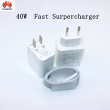 huawei зарядите зарядное устройство Коврики 20 pro RS P20 P30 pro суперзарядка 10V 4A 40W адаптер Honor Magic 2 вида 20