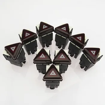 

SCJYRXS 10x Alarm Hazard Warning Switch Double Flash Light Control Button For Golf 5 2007-2010 Rabbit 18G 953 509 1K0 953 509 A