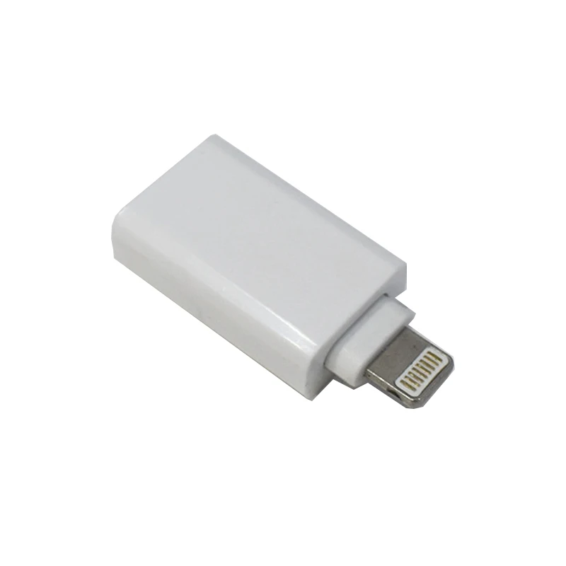 Мини USB Красочный атмосферный светильник Автомобильный USB вечерние светильник DJ светодиодный RGB интерьерный светильник клубный диско волшебный сценический эффект портативный светильник s - Испускаемый цвет: For Apple Adapter