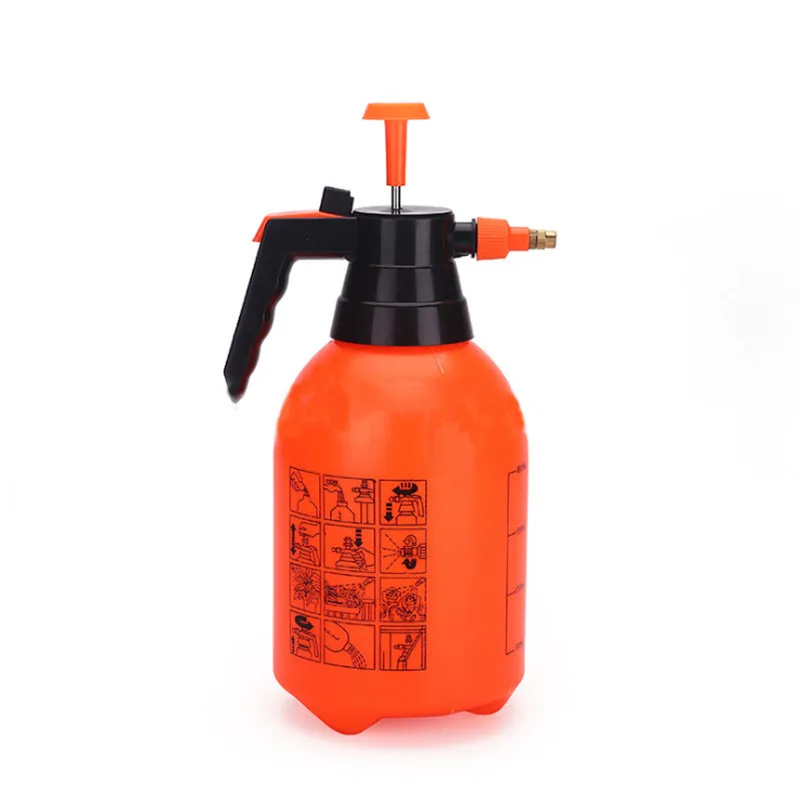 

1PCS manual pressure spray bottle for garden bonsai, portable adjustable copper nozzle watering bottle 2L/3L