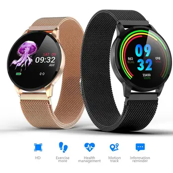 

S16 Sport Health Smart Watch Heart Rate Blood Pressure Monitor IP67 Waterproof Touch Screen for Android/IOS Pedometer