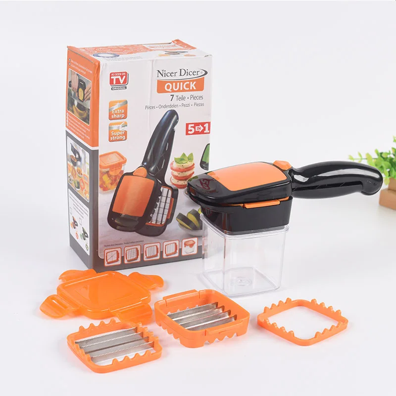 

Multifunctional push-type vegetable cutter peeler fruit and vegetable shredder artifact shredder vegetable cutter artifact