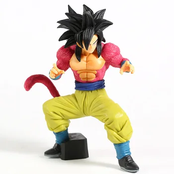 

DRAGON BALL Z DOKKAN BATTLE Super Saiyan 4 Son Goku PVC Figure DBZ Model Toy Figurals