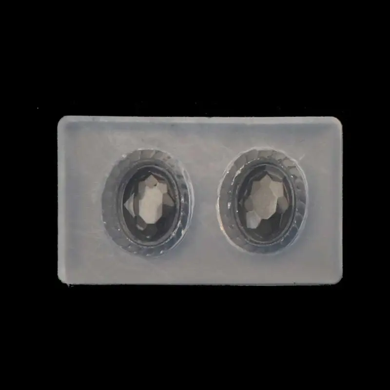 Квадратная подвеска в форме капли сердца ручной работы из смолы силиконовая