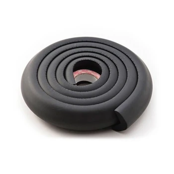 

Essential Home High Elastic 2M NBR Foam Kids Safety Table Corner Softener Cushion Strip Double-sided Adhesive Guard Protector