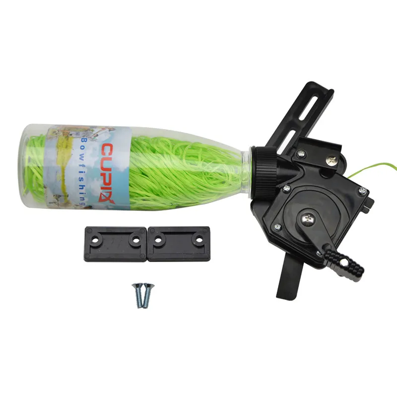 Archery Bow Fishing Reel Bowfishing Shooting Reel Kit ABS Fishing Tools For  Bow Outdoor Camping Shooting Fishing Accessories