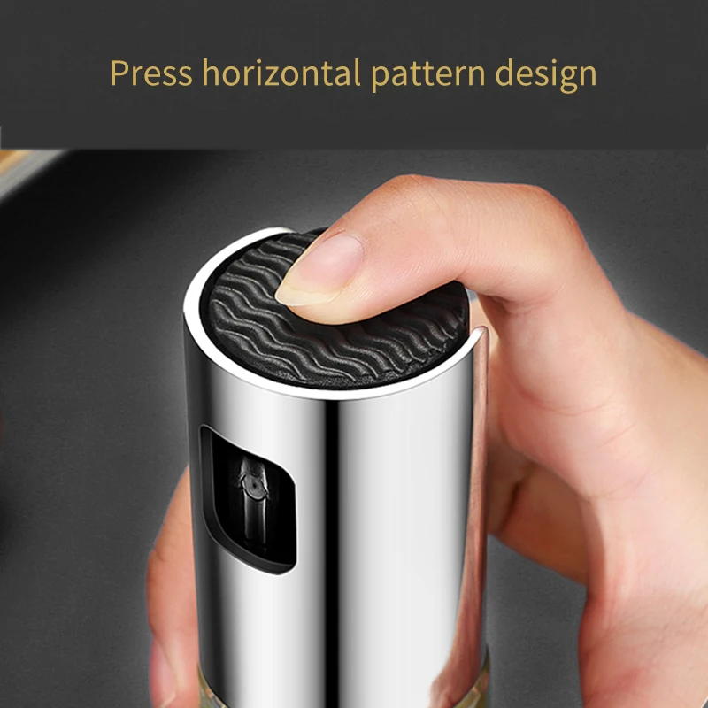 Stainless Steel Olive Oil Spray Bottle Oil Vinegar Spray Bottles Water Pump Gravy Boats Grill BBQ Sprayer BBQ Kitchen Tools