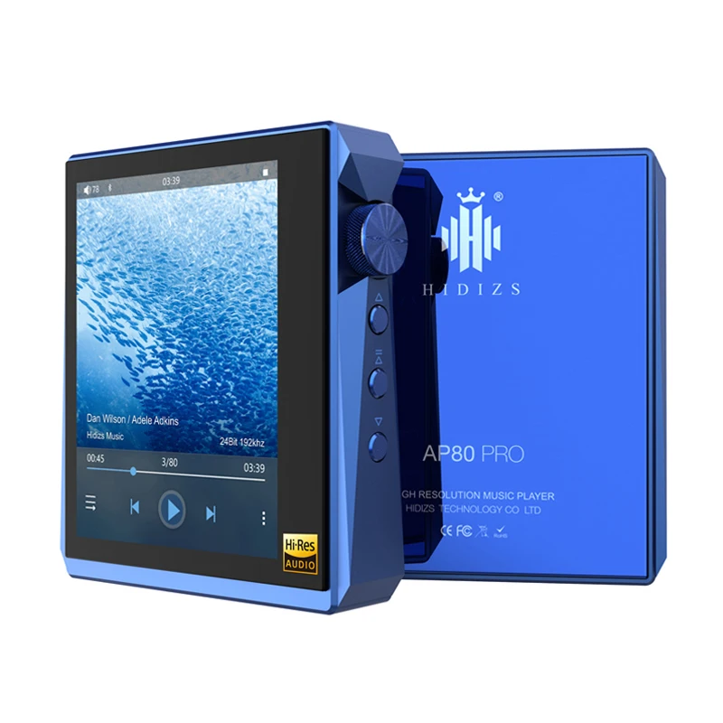 Портативный музыкальный плеер Hidizs AP80 PRO с высоким разрешением двойной ESS9218P Bluetooth
