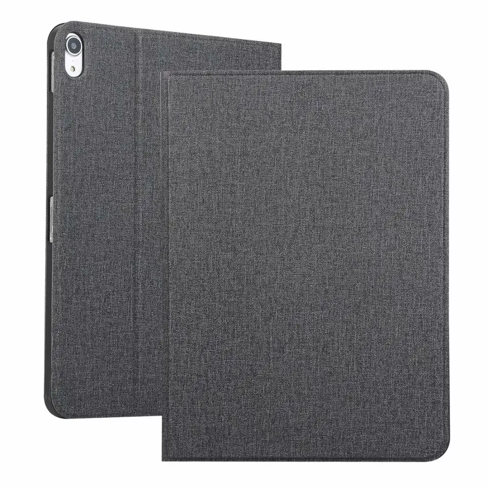 Модный кожаный чехол для планшета ipad pro 11 дюймов чехол с принтом мягкий для ipad pro 11 дюймов оболочка+ ручка - Цвет: Черный
