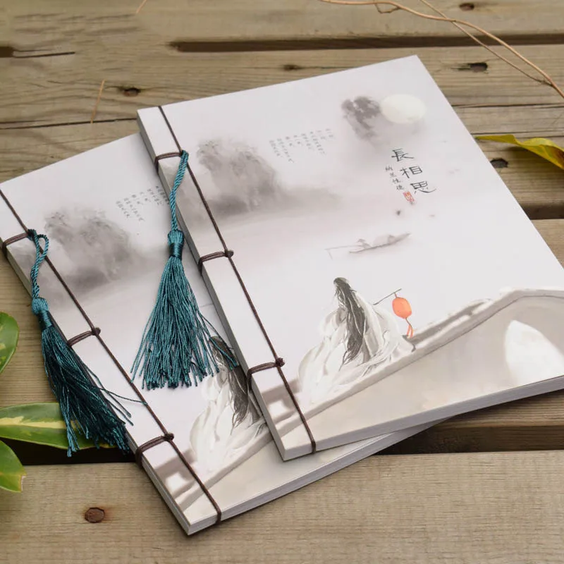 Hethrone 1 шт. китайский креативный блокнот для зарисовок Bullet journal милый Накручивающийся блокнот Еженедельный планировщик Канцелярские товары дневник для путешествий - Цвет: 14