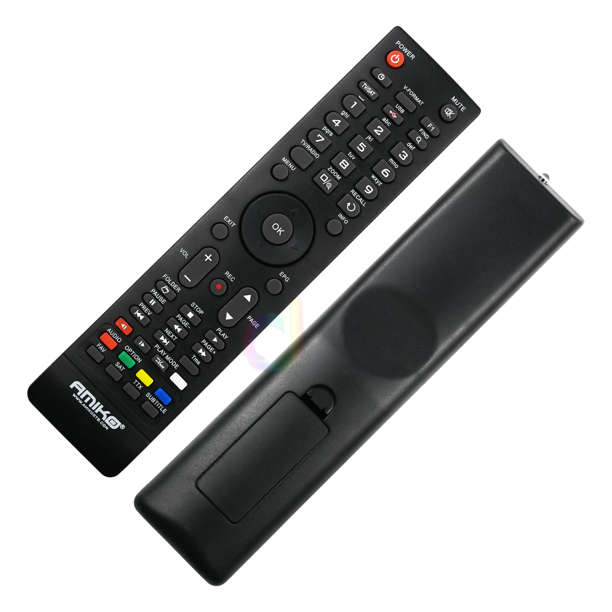 Пульт дистанционного управления для AMIKO Mini HD 8150 8200 8300 SHD 7900 8000 8110 8140 STHD 8820 8800 CHD 3000 3100