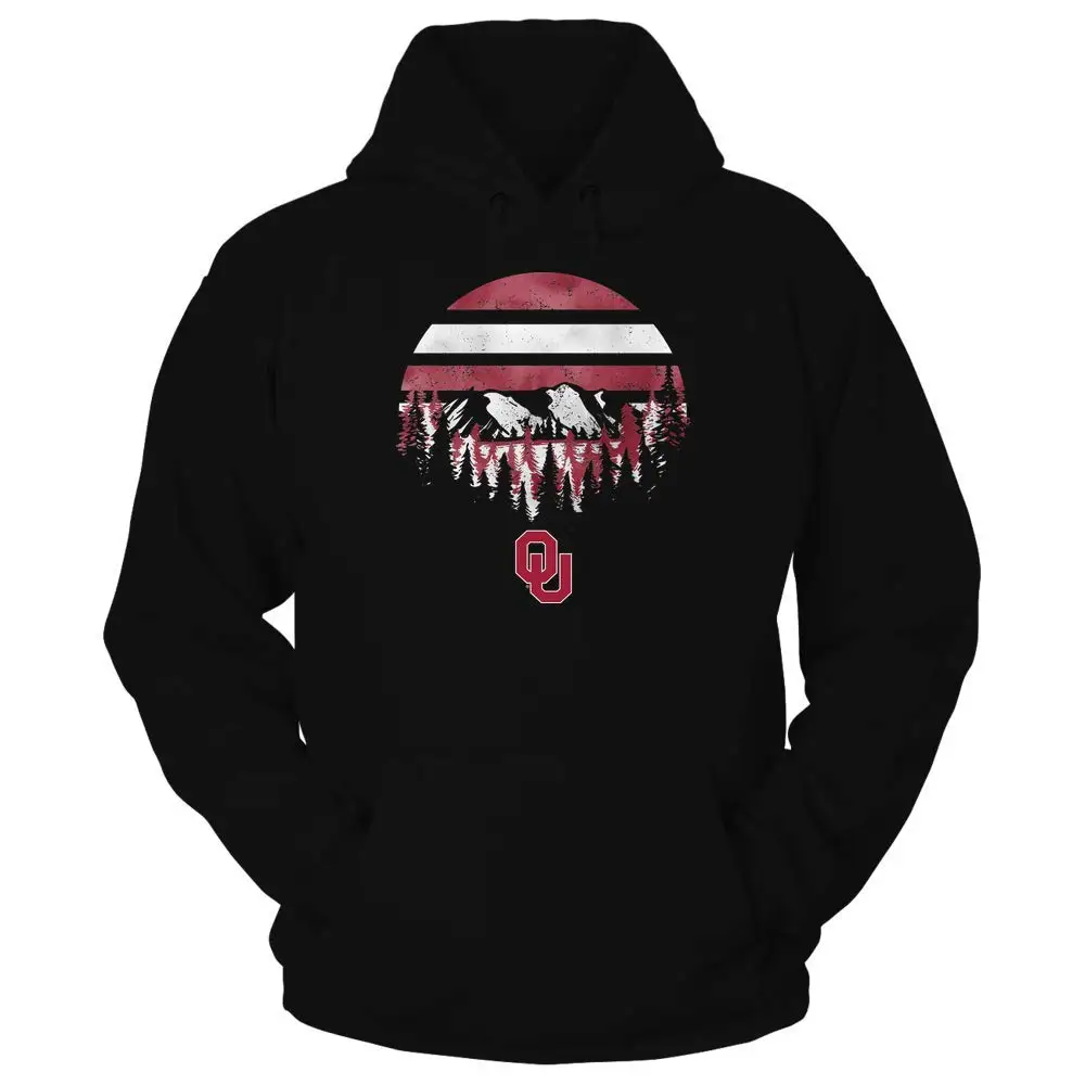 TSDFC Oklahoma Sooners Футболка-Camping-Deeply Wild-Team Унисекс Мужская толстовка с капюшоном |