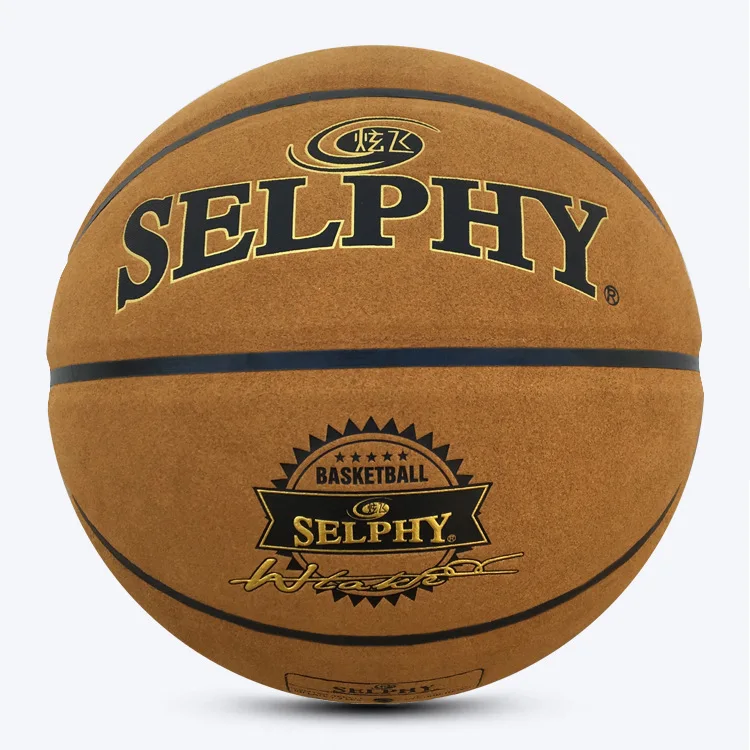 Напрямую от производителя продажи Selphy баскетбольная № 7 700 в помещении и на открытом воздухе микроволокнистая замша из коровьей кожи износостойкая обучение G