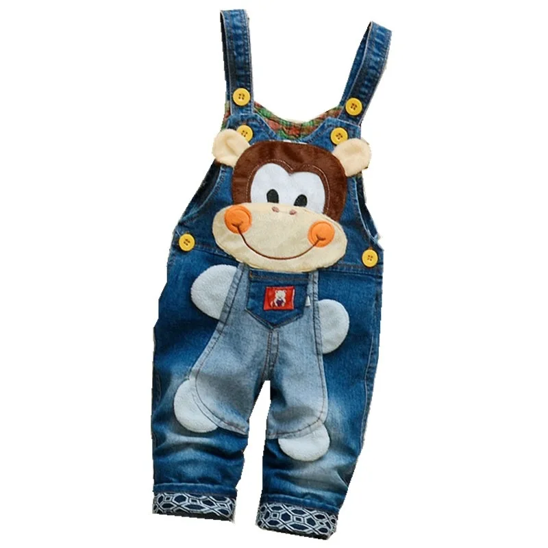 

New Style 1 Infant-Year-Old Young Children 2 BOY'S Summer Childrenswear 3 Baby Small CHILDREN'S 0 Shoulder Strap Jeans Fashion S