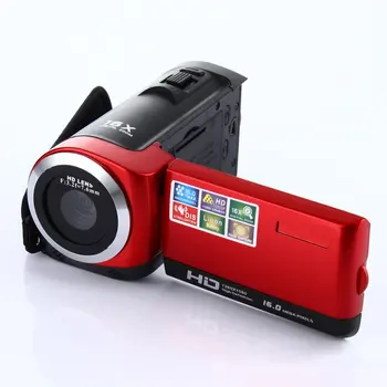 

HD 1080P Digital Camera HDV Video Camera Camcorder 16MP 16x Zoom COMS Sensor 270 Degree 2.7 inch TFT LCD Screen