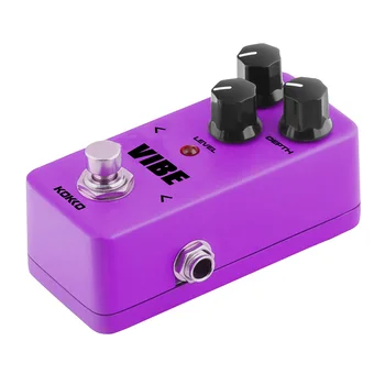 

KOKKO FUV2 VIBE trumpet Mini analog rotary speaker effect pedal 4-stage phase change simulation with true bypass