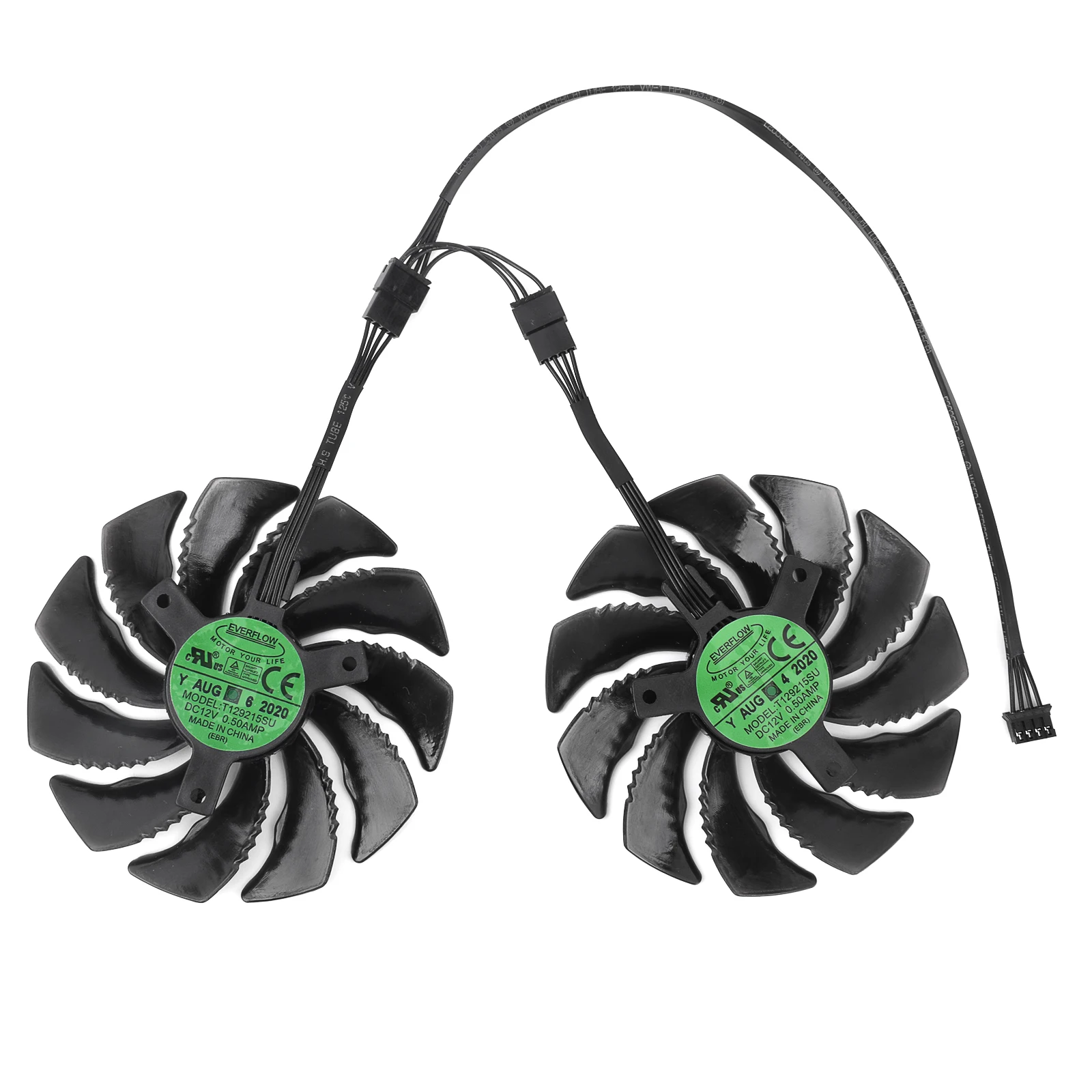 para Gigabyte Radeon Geforce Gtx 1050 1050ti 1060 1070 1070ti g1 Novo 88 rx 570 580 470 480 Milímetros Ventilador Refrigerador T129215su Placas Gráficas - Imagem 3