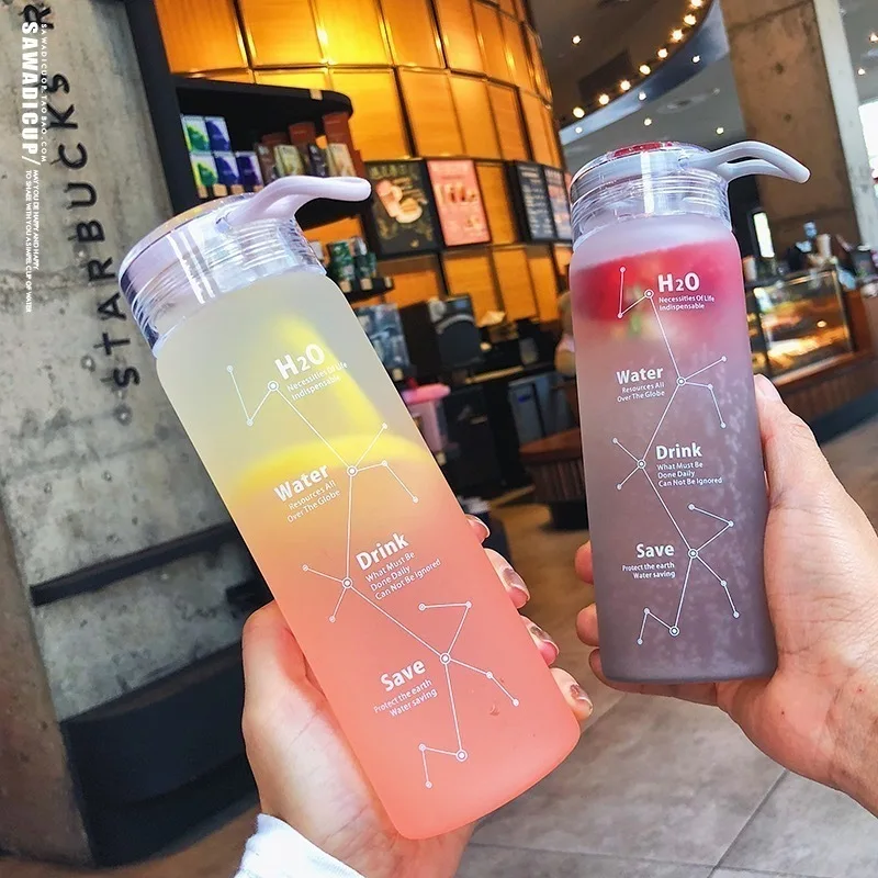 

Cup Korean Version Of The Simple Summer Fresh Frosted Glass Personality High Value Trend Tide For Travel Household Items Bottle