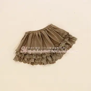 

Multi layer suede laser hollow skirt pants skirts