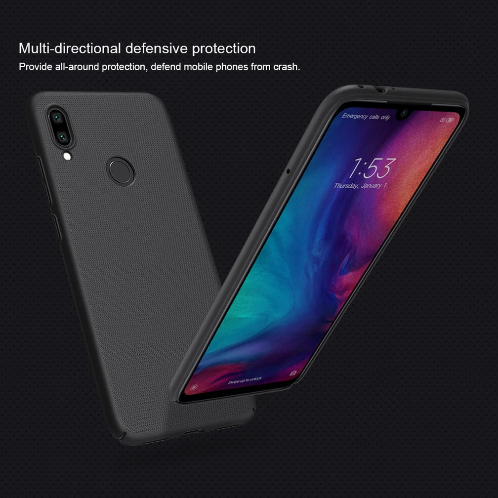 Для Xiaomi Redmi Note 7 Pro Nillkin Супер Матовый Защитный матовый чехол жесткий чехол для Redmi Note7 note 7S Nilkin чехол для телефона