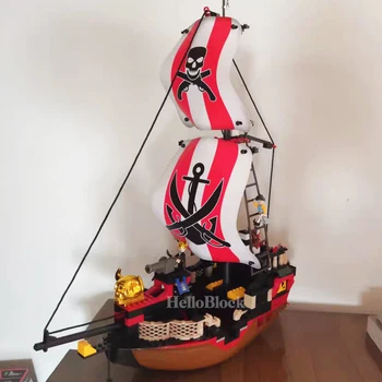 

Creator Series The Eternity Pirate Ship Model Building Blocks Idea Boat Movie Bricks Boys and Adult Toys Christmas Gifts