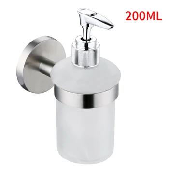 

200ML Kitchen Sink Soap Dispenser 304 Stainless Steel Soap Bottle Bathroom Manually Press Soap Bottle Kitchen Accessories