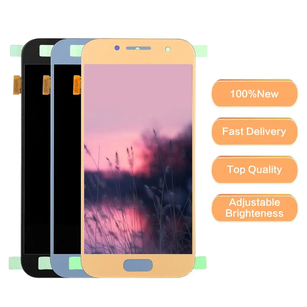 ЖК дисплей для Samsung Galaxy A3 2017 A320 A320M A320FL A320F + сенсорный экран дигитайзер в сборе