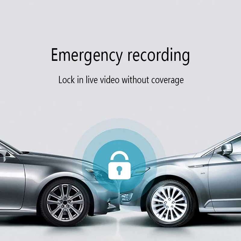 Потоковый медиа вождения Регистраторы 10-дюймовый полный Экран Зеркало заднего вида Hd до и после того, как 1080P Запись вождения